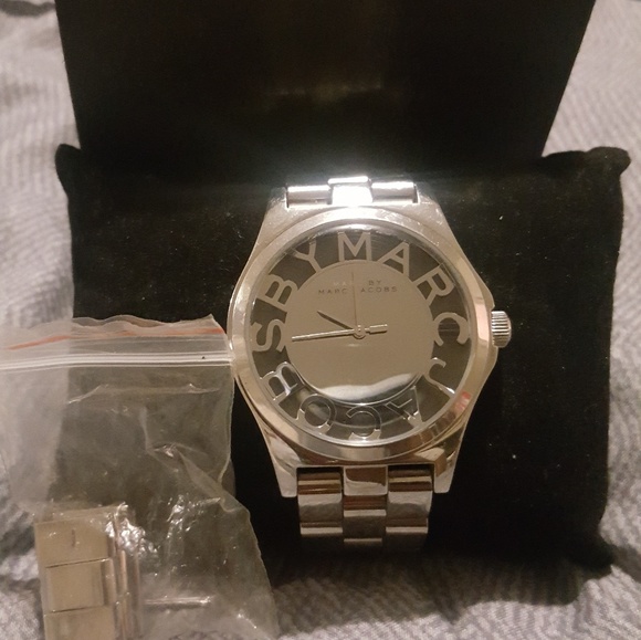 Marc Jacobs Henry Skeleton Stainless Steel Watch - Picture 3 of 3